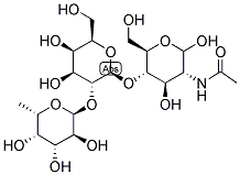 2'-FUCOSYL-N-ACETYLLACTOS-AMINE Struktur