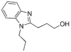 3-(1-PROPYL-1H-BENZIMIDAZOL-2-YL)PROPAN-1-OL Struktur