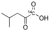 2-KETO[1-14C]ISOCAPROIC ACID Struktur