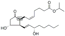 8-ISO PROSTAGLANDIN E2 ISOPROPYL ESTER Struktur