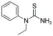 AMINO(ETHYLPHENYLAMINO)METHANE-1-THIONE Struktur