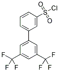 [3-[3,5-BIS(TRIFLUOROMETHYL)PHENYL]PHENYL]SULFONYL CHLORIDE Struktur