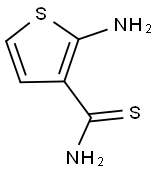 2-AMINOTHIOPHENE-3-CARBOTHIOAMIDE Struktur