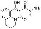 7-HYDROXY-5-OXO-2,3-DIHYDRO-1H,5H-PYRIDO[3,2,1-IJ]QUINOLINE-6-CARBOHYDRAZIDE Struktur