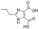 2-PROPYL-1H-IMIDAZOLE-4,5-DICARBOXY ACID Struktur