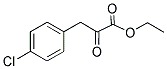 ETHYL 3-(4-CHLOROPHENYL)PYRUVATE Struktur