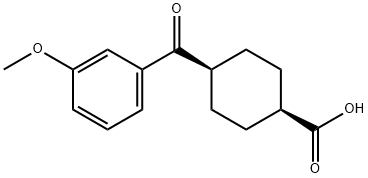 CIS-4-(3-METHOXYBENZOYL)CYCLOHEXANE-1-CARBOXYLIC ACID price.