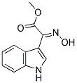 HYDROXYIMINO-(1H-INDOL-3-YL)-ACETIC ACID METHYL ESTER Struktur