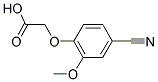 (4-CYANO-2-METHOXYPHENOXY)ACETIC ACID Struktur