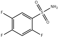 2,4,5-TRIFLUOROBENZENESULFONAMIDE Struktur