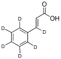 TRANS-CINNAMIC-BETA,2,3,4,5,6-D6 ACID Struktur