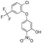 3-(2-CHLORO-5-TRIFLUOROMETHYLPHENOXY)-6-NITROPHENOL Struktur