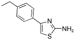 4-(4-ETHYL-PHENYL)-THIAZOL-2-YLAMINE Struktur