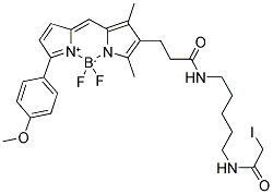 BODIPY(R) TMR CADAVERINE IA Struktur