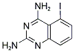 2,4-DIAMINO-5-IODOQUINAZOLINE Struktur