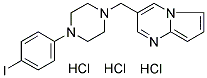 (+/-)-3-[(4-IODOPHENYL)-1-PIPERAZYL] METHYLPYRROLO [2,3-B] PYRIMIDINE TRIHYDROCHLORIDE, 1021868-80-3, 結(jié)構(gòu)式