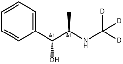 D-PSEUDOEPHEDRINE (D3) Struktur