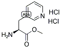 3-(3-PYRIDYL)-L-ALANINE METHYL ESTER DIHYDROCHLORIDE Struktur