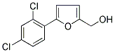 [5-(2,4-DICHLORO-PHENYL)-FURAN-2-YL]-METHANOL Struktur