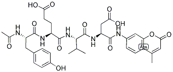 CASPASE 1 (ICE) SUBSTRATE 1M, FLUOROGENIC Struktur