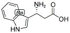 (R)-3-AMINO-3-(1H-INDOL-3-YL)-PROPIONIC ACID Struktur