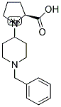 (S)-1-(1-BENZYLPIPERIDIN-4-YL)-PYRROLIDINE-2-CARBOXYLIC ACID Struktur