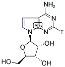 7-DEAZAADENOSINE, [3H]- Struktur