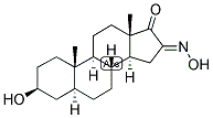 5-ALPHA-ANDROSTAN-3-BETA-OL-16,17-DIONE 16-OXIME Struktur