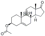 5,9,(11)-ANDROSTADIEN-3-BETA-0L-17-ONE ACETATE Struktur