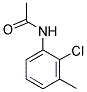 N-(2-CHLORO-3-METHYLPHENYL)ACETAMIDE Struktur