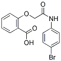 2-[(4-BROMO-PHENYLCARBAMOYL)-METHOXY]-BENZOIC ACID Struktur