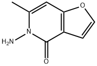 5-AMINO-6-METHYLFURO[3,2-C]PYRIDIN-4(5H)-ONE Struktur