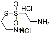 2-AMINOETHYL 2-AMINOETHANETHIOSULFONATE, DIHYDROCHLORIDE Structure