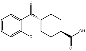 TRANS-4-(2-METHOXYBENZOYL)CYCLOHEXANE-1-CARBOXYLIC ACID price.