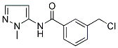 3-(CHLOROMETHYL)-N-(1-METHYL-1H-PYRAZOL-5-YL)BENZAMIDE Struktur