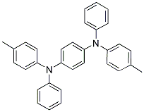 N,N'-BIS(4-METHYLPHENYL)-N,N'-DIPHENYL-1,4-BENZENEDIAMINE Struktur