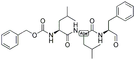 Z-LLF-CHO Struktur