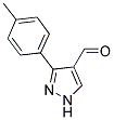 3-(4-METHYLPHENYL)-1H-PYRAZOLE-4-CARBALDEHYDE Struktur