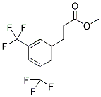 3,5-BIS(TRIFLUOROMETHYL)CINNAMIC ACID METHYL ESTER Struktur