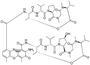 ACTINOMYCIN XO-DELTA Struktur