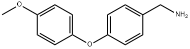 4-(4-METHOXYPHENOXY)BENZYLAMINE Struktur