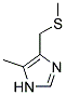 METHYL (5-METHYL-1H-IMIDAZOL-4-YL)METHYL SULFIDE Struktur