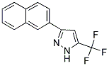 3-NAPHTHALEN-2-YL-5-TRIFLUOROMETHYL-1H-PYRAZOLE Struktur