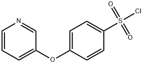 (4-(3-PYRIDYLOXY)PHENYL)SULFONYL CHLORIDE HYDROCHLORIDE Struktur