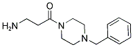 3-AMINO-1-(4-BENZYL-PIPERAZIN-1-YL)-PROPAN-1-ONE Struktur