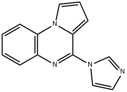 4-(1H-IMIDAZOL-1-YL)PYRROLO[1,2-A]QUINOXALINE Struktur