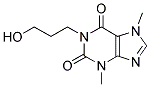 1-(3-HYDROXYPROPYL)-3,7-DIMETHYL-3,7-DIHYDRO-1H-PURINE-2,6-DIONE Struktur