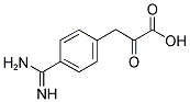 3-(4-CARBAMIMIDOYL-PHENYL)-2-OXO-PROPIONIC ACID Struktur