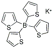 POTASSIUM TETRAKIS(2-THIENYL)BORATE Struktur