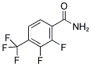 2,3-DIFLUORO-4-(TRIFLUOROMETHYL)BENZAMIDE Struktur